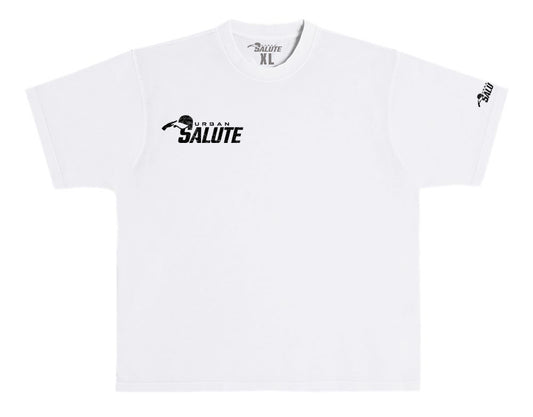 Urban Heavy Duty T-Shirt: White and Black