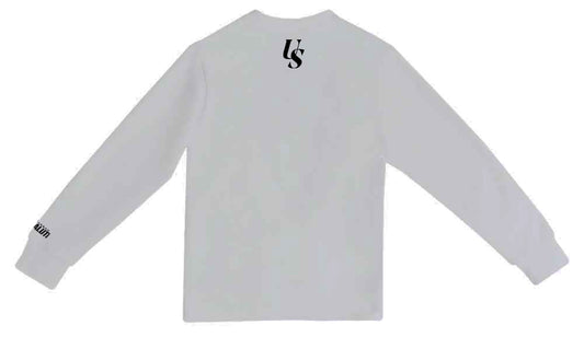 "Mount Rushmore Salute" Crewneck: Lunar Grey and Black