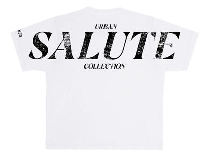 Urban Heavy Duty T-Shirt: White and Black