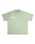Urban Heavy Duty T-Shirt: Oil Green and White
