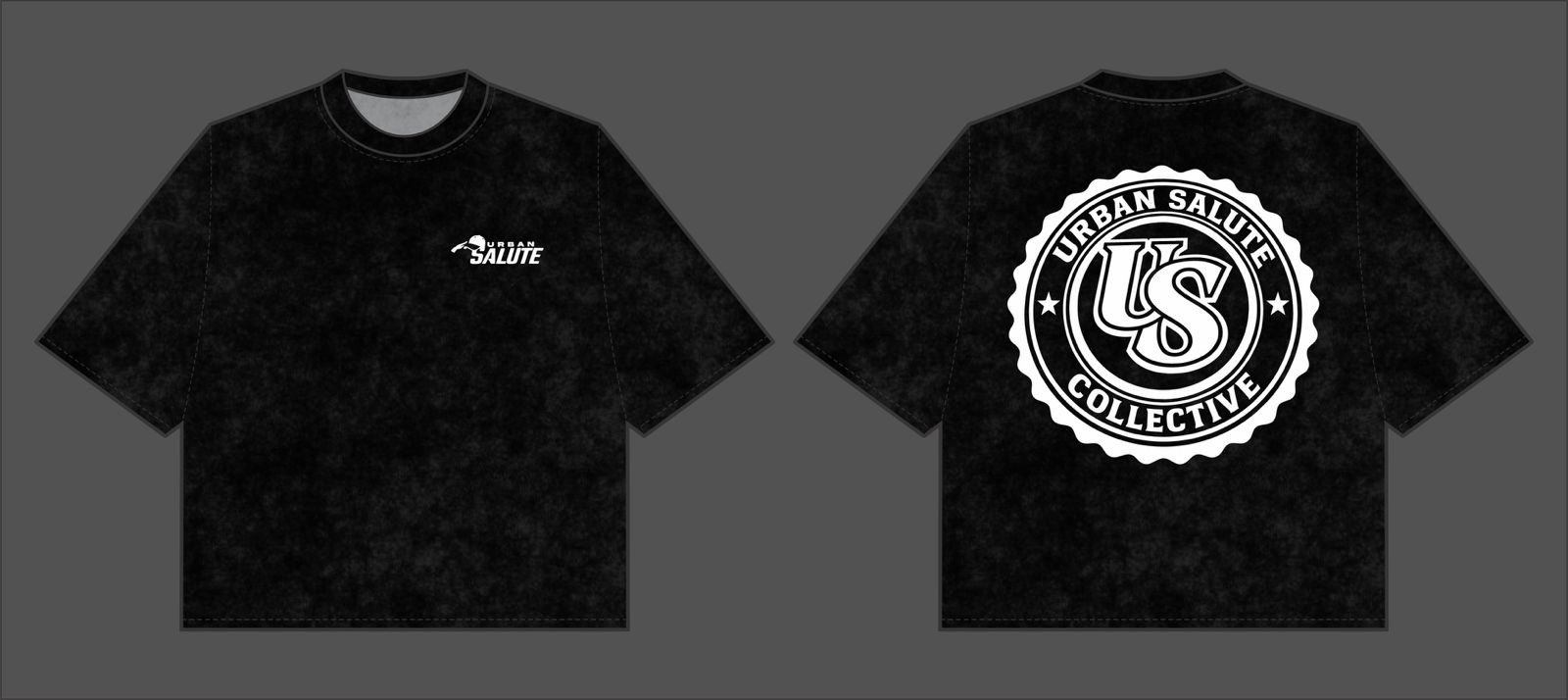 US CERTIFIED T-Shirt: Black and White