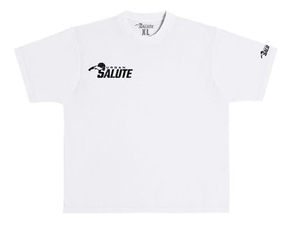 Urban Heavy Duty T-Shirt: White and Black