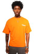 US CERTIFIED T-Shirt: Orange and White