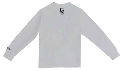 "Mount Rushmore Salute" Crewneck: Lunar Grey and Black