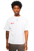 Urban Heavy Duty T-Shirt: White and Red